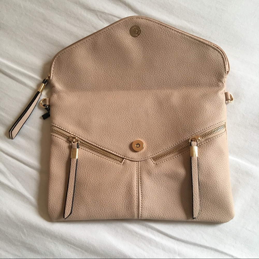 Beige Rebecca Crossbody & Wristlet Handbag - Picture 2 of 5