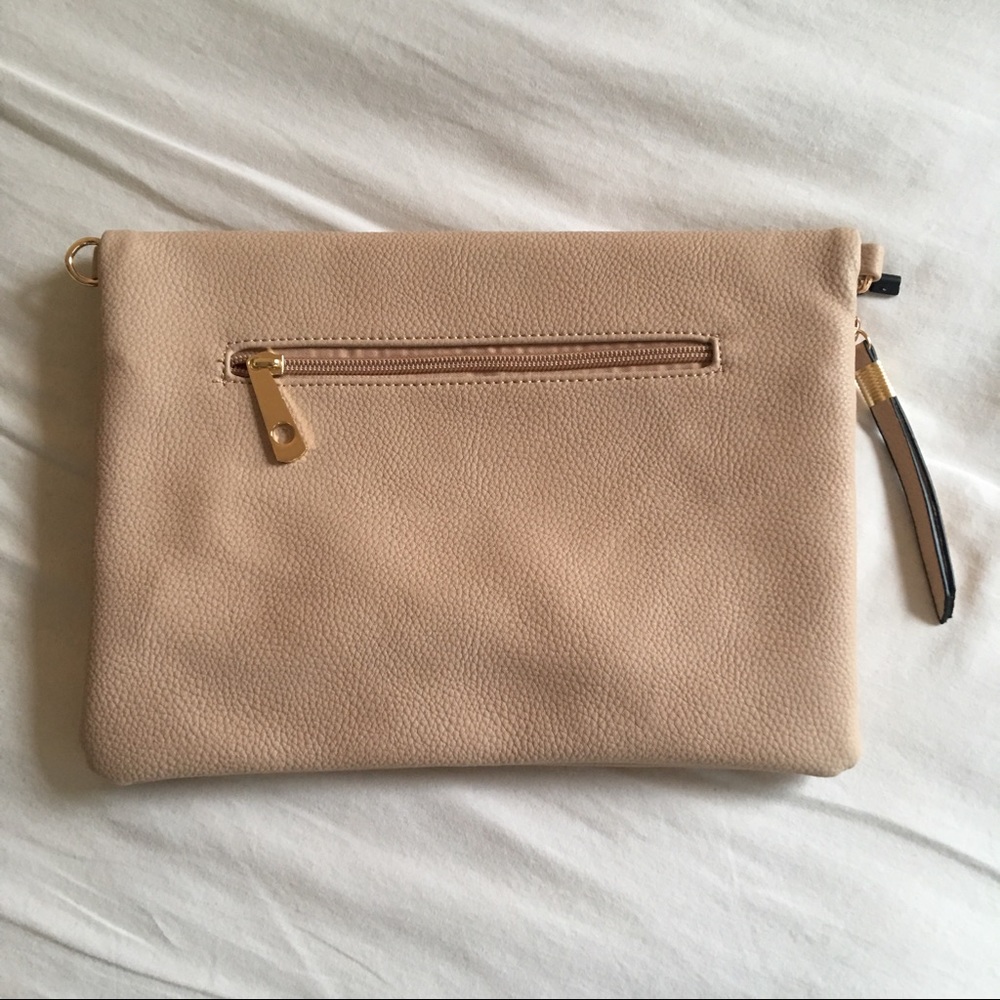 Beige Rebecca Crossbody & Wristlet Handbag - Picture 4 of 5