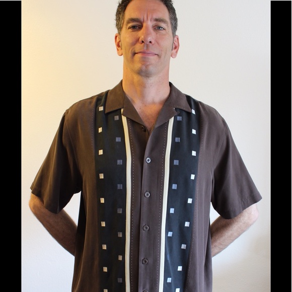 Nat Nast 100% SIlk Luxury Shirt - Picture 2 of 6