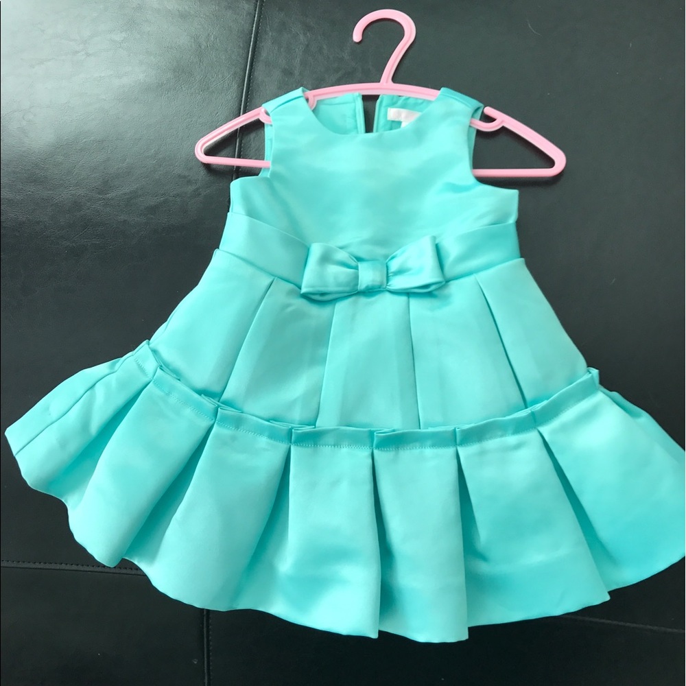 Janie and Jack dress, runs large.