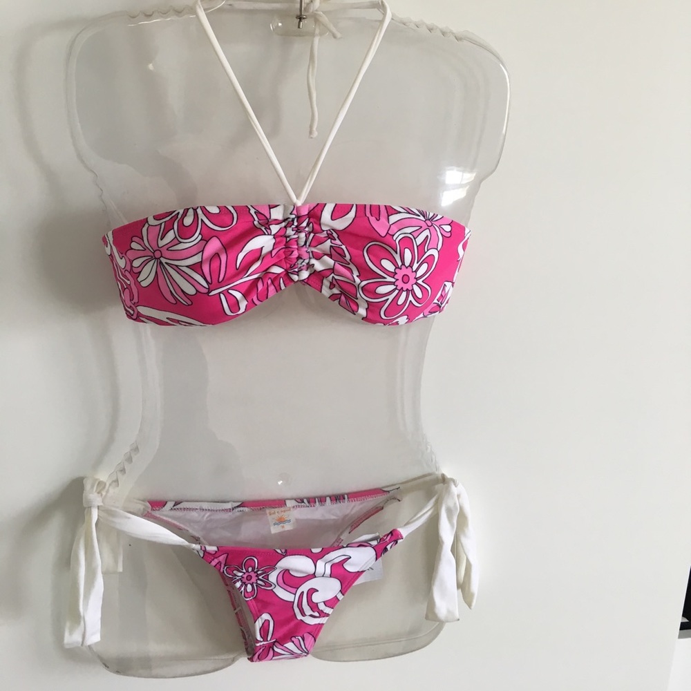Floral Print Brazilian Bikini