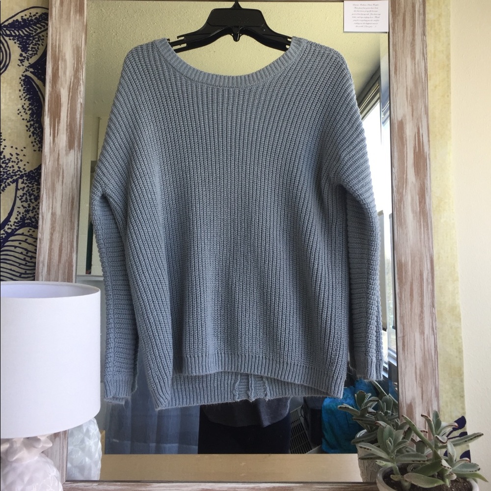 Cut Out Sweater