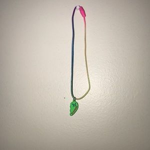One half of a Best Friends Necklace!