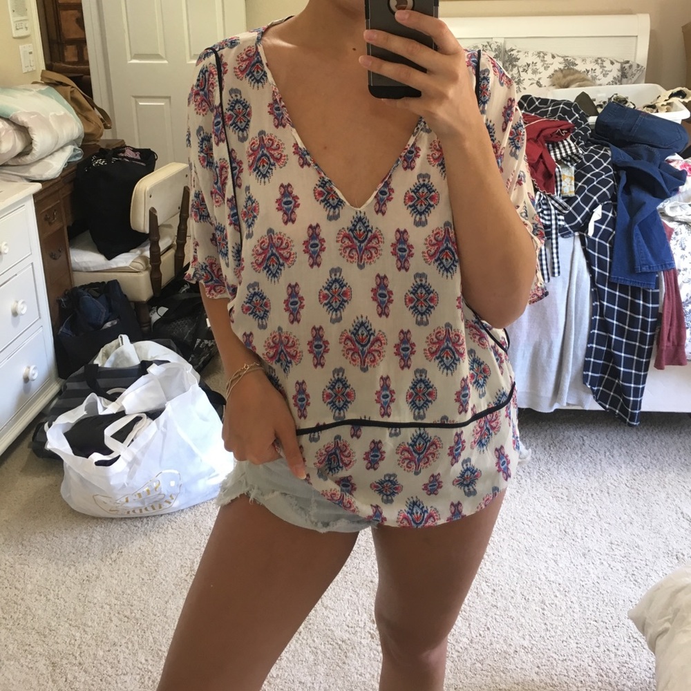 ZARA Bohemian Blouse