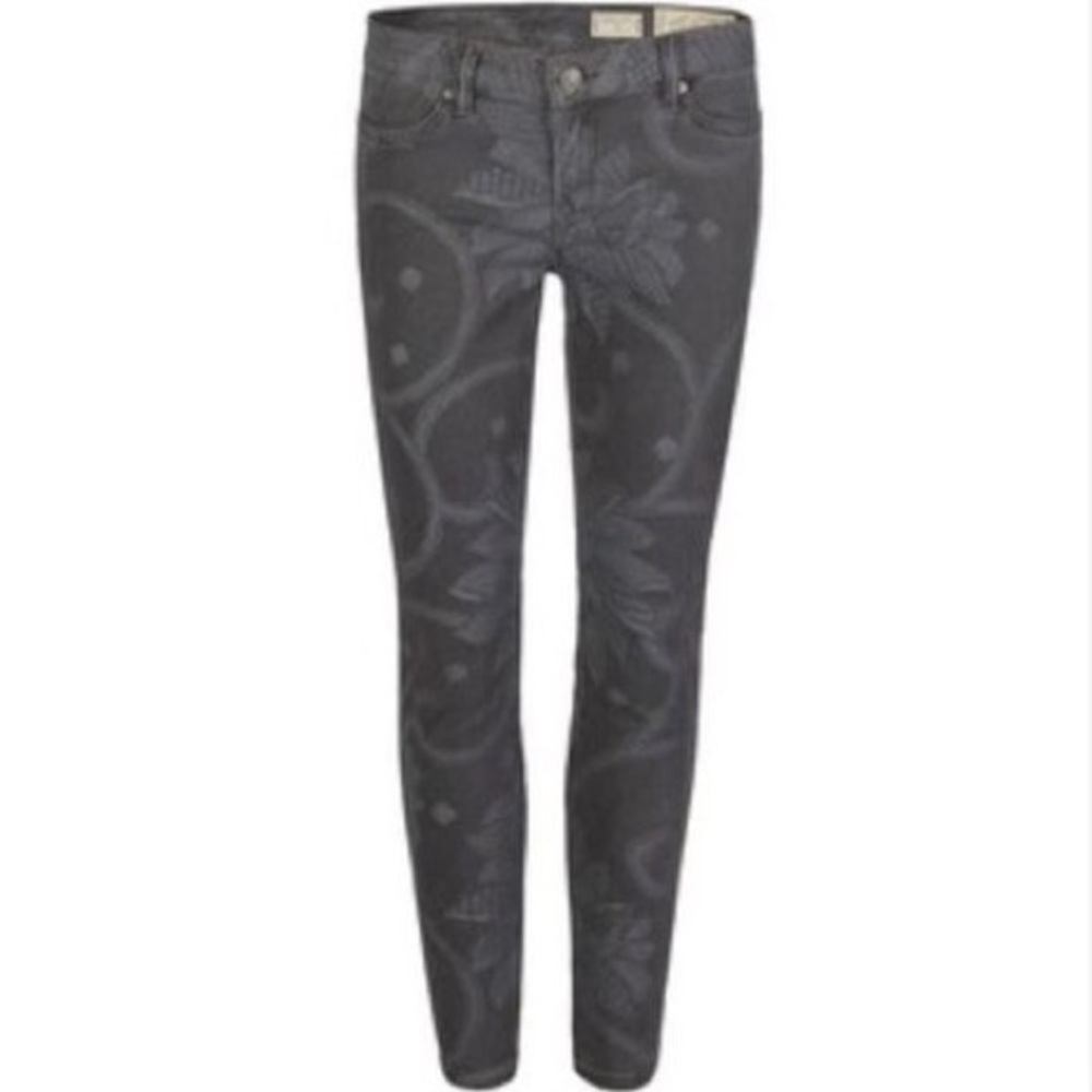 All Saints Pixel Print Brodie Skinny Jean
