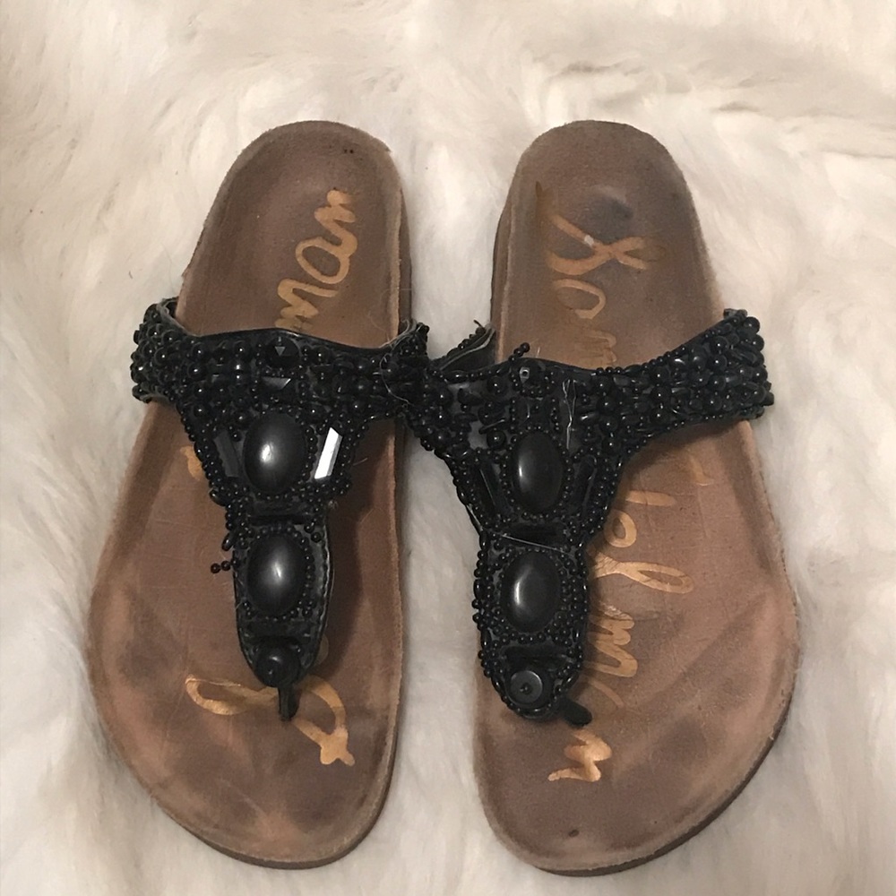 Sam Edelman black sandals 6