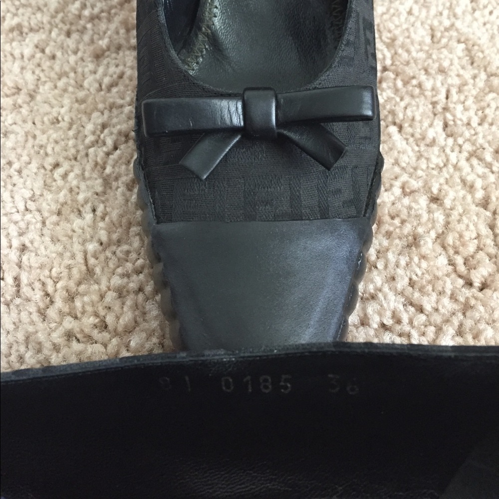 NEW Auth FENDI heels. RUN LARGE!! - Picture 5 of 8