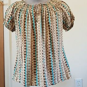 Ladies  Chaps XL peasant  top