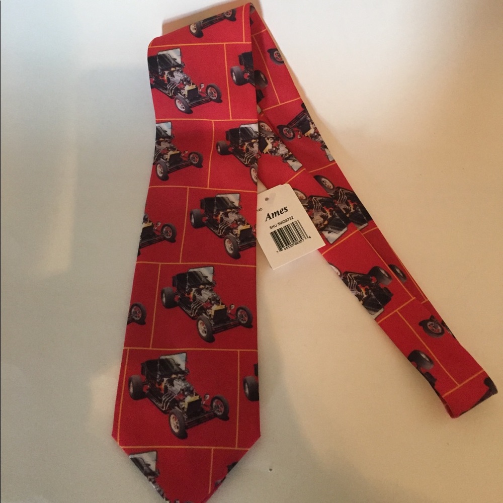 Vintage Hot Rod necktie