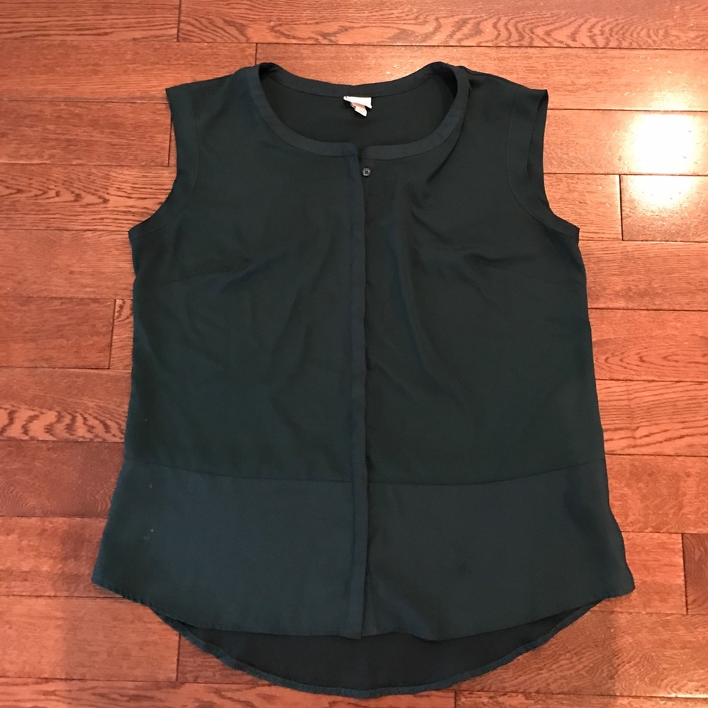 Forrest green blouse