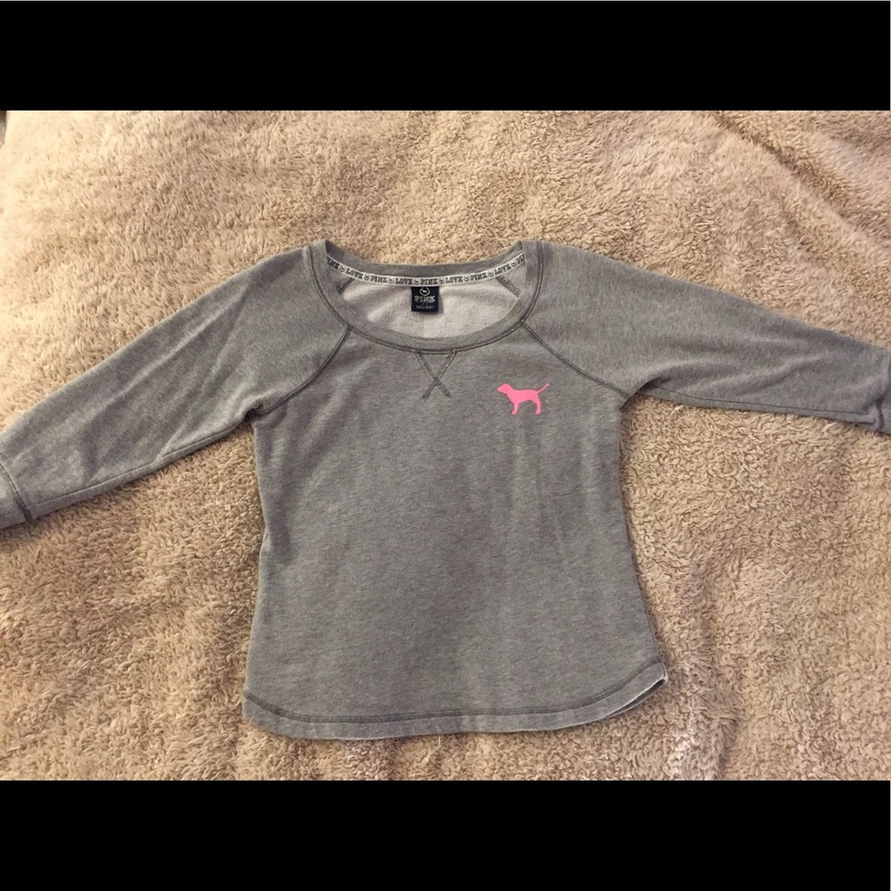PINK crew neck shirt/sweatshirt
