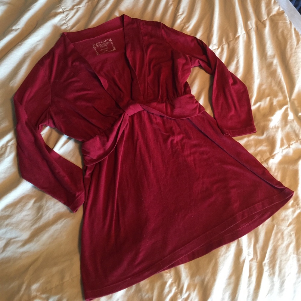 Red Maternity top