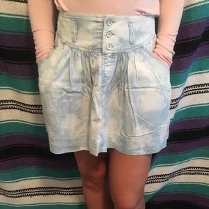 Denim skirt