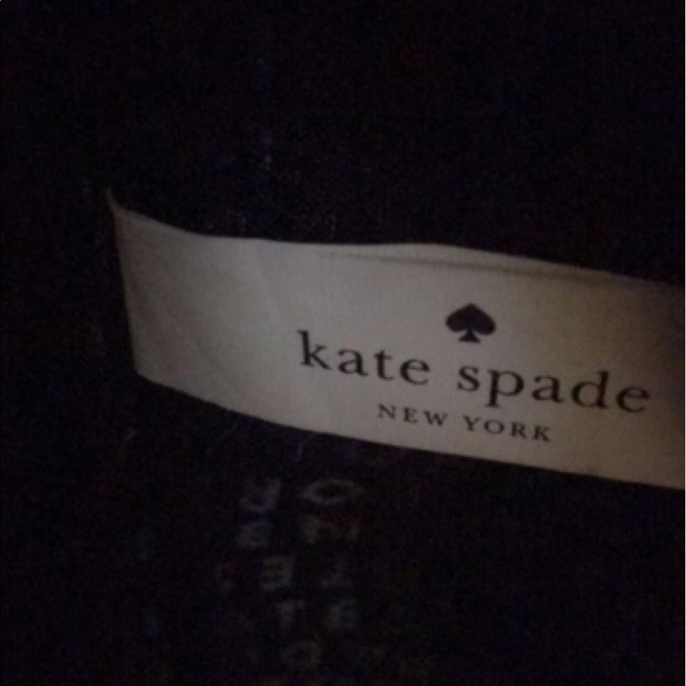 Kate Spade All Black Leather Tote - Picture 4 of 4