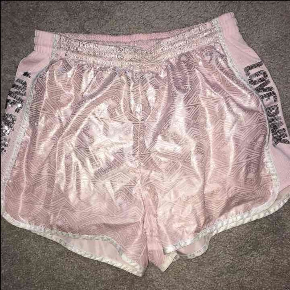 Love pink shorts