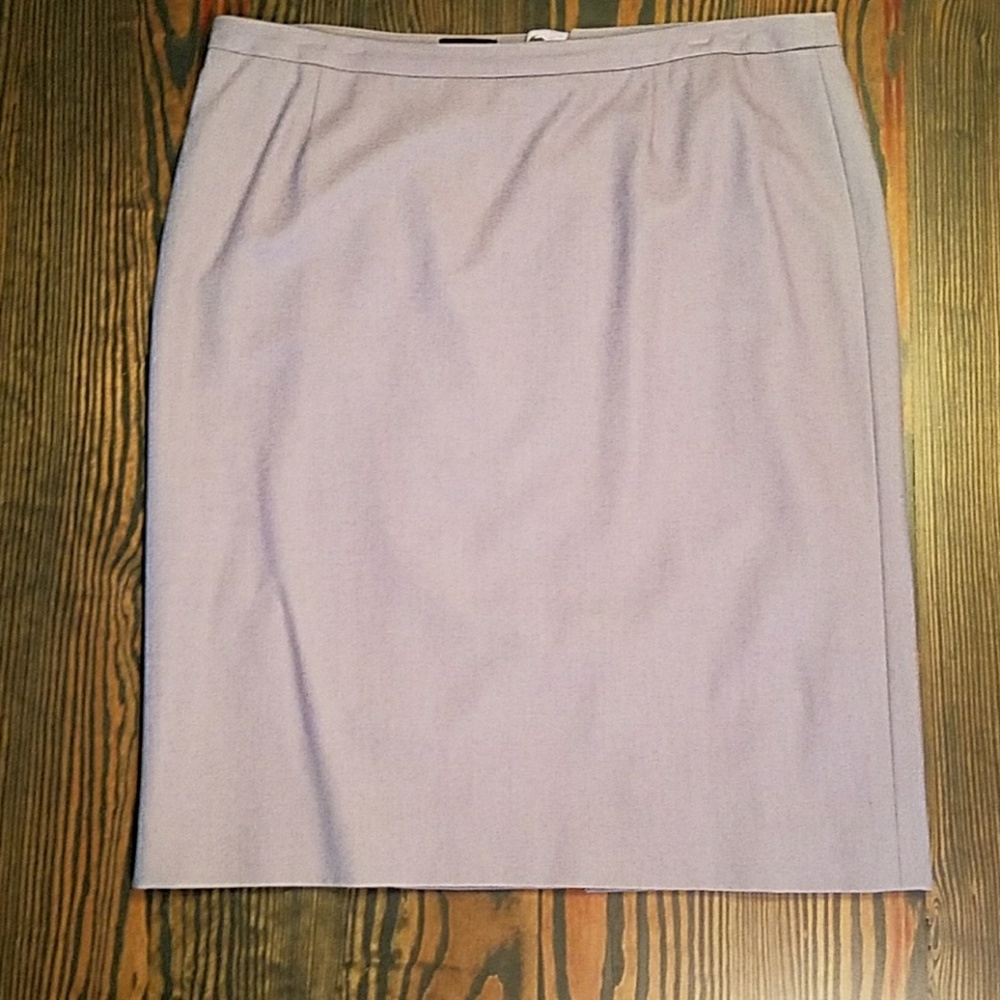Giorgio Armani Wool Skirt in Winter Lavender Saks 5th Ave