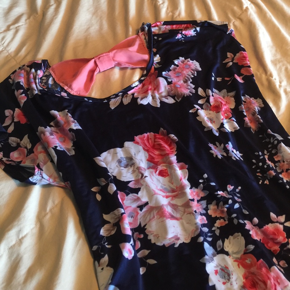 Flower print Maternity top