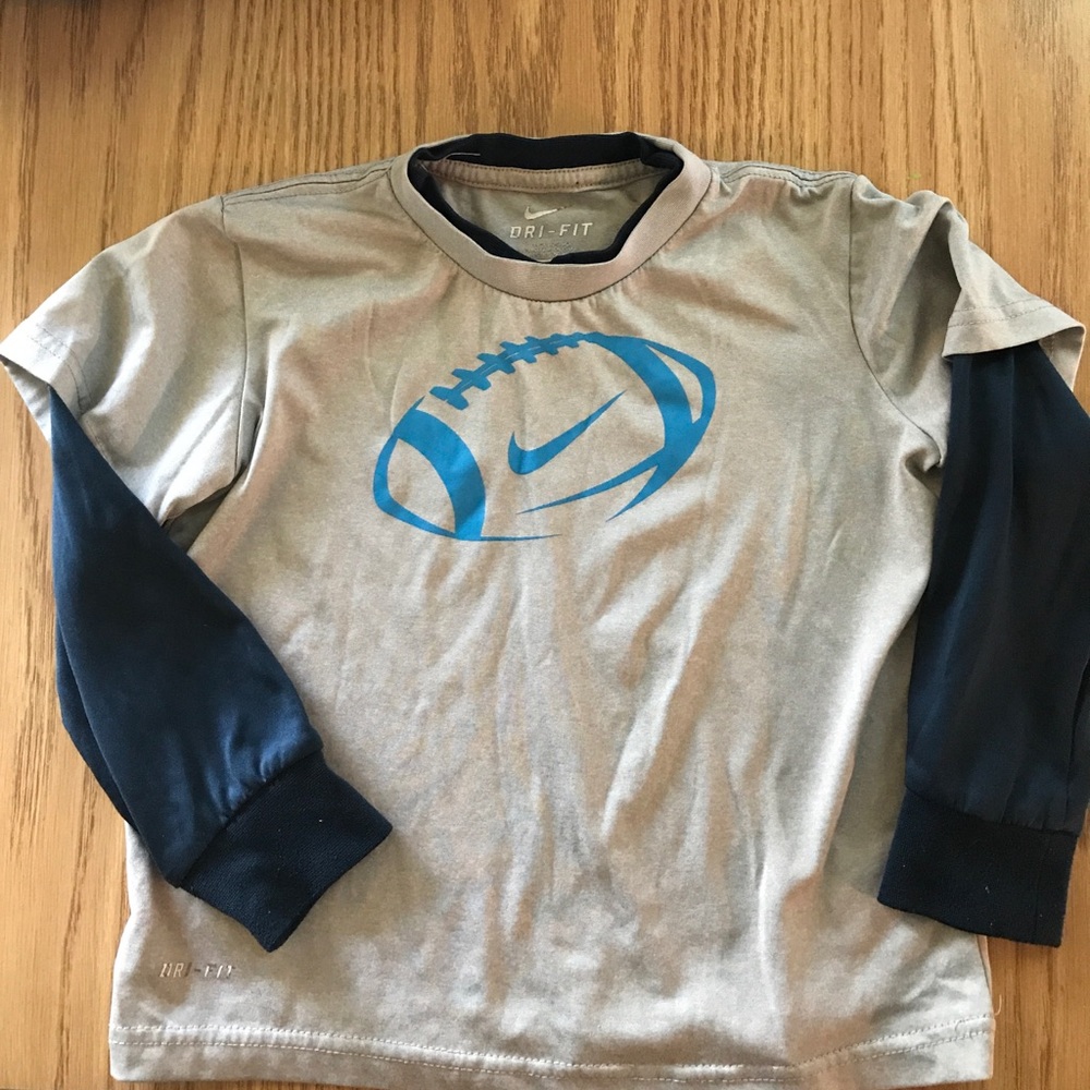 Boys dri-fit long sleeve tee