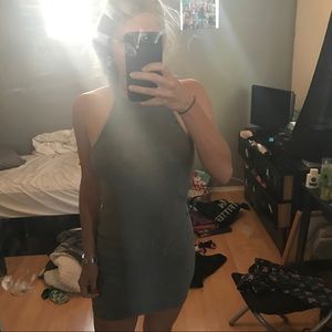 Ribbed bodycon dress