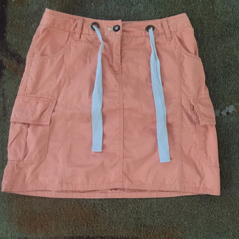 Peach skirt