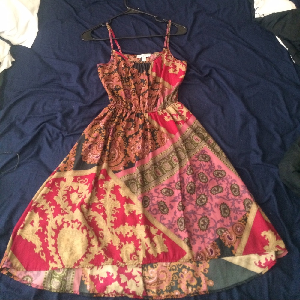 Cotton On High low Cami Dress pink paisley