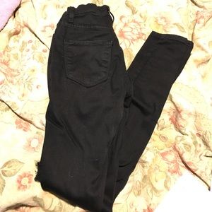 Forever 21 distressed skinny jeans