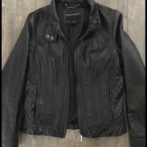 Bernardo leather jacket
