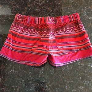 Roxy tribal drawstring bright board shorts