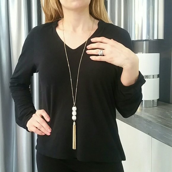 ♥️LAST 1♥️ Long chain pendant necklace NWT - Picture 2 of 4