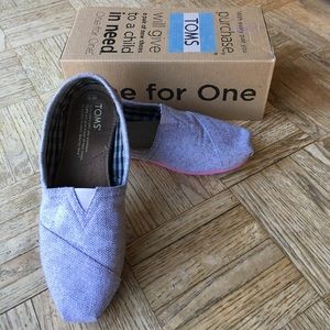 TOMS Pink Pop Herringbone from Nordstrom