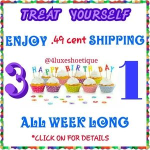 .49 cent SHIPPING FOR A WEEK