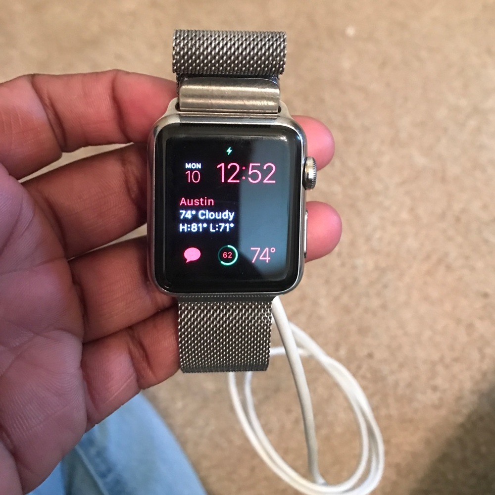 Series 1 38mm stainless steel Apple Watch~SOLD~