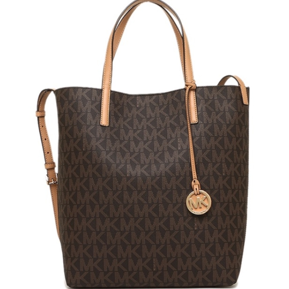 MICHAEL Kors 'Large Hayley' Logo Tote