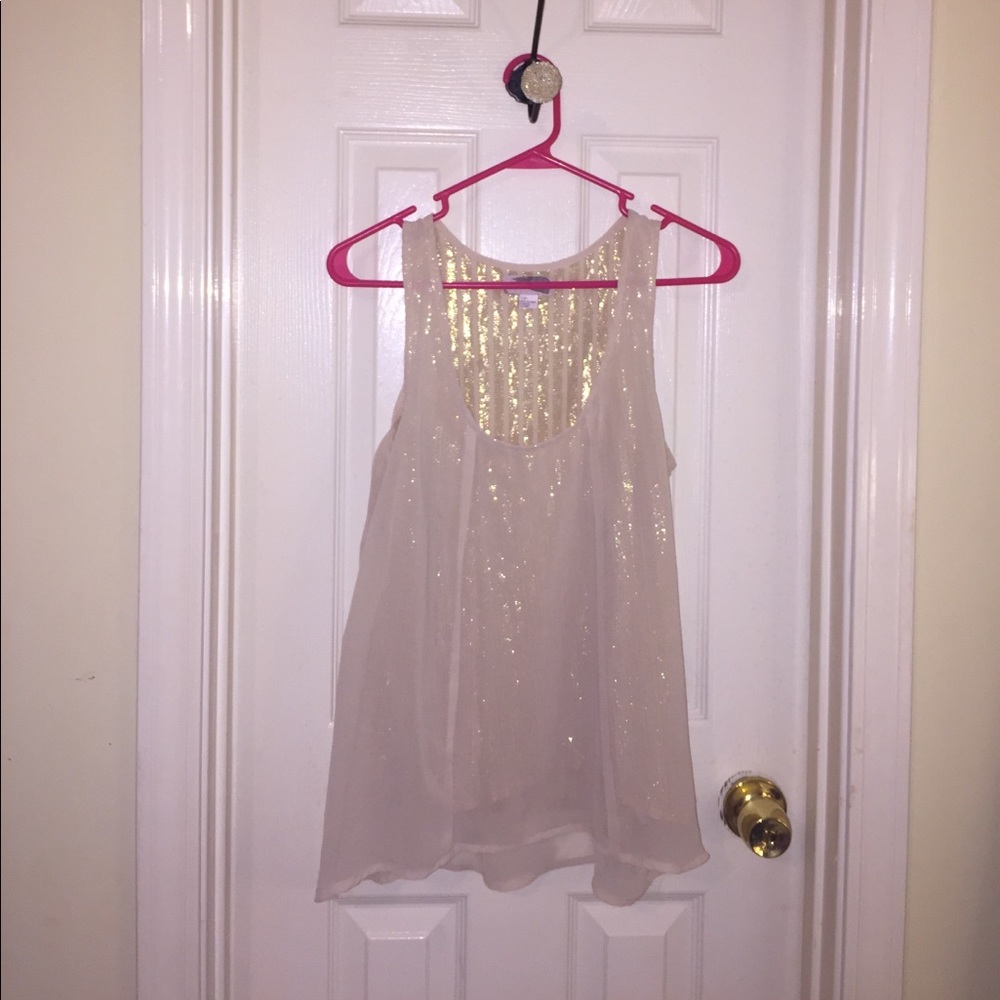 Cute gold top