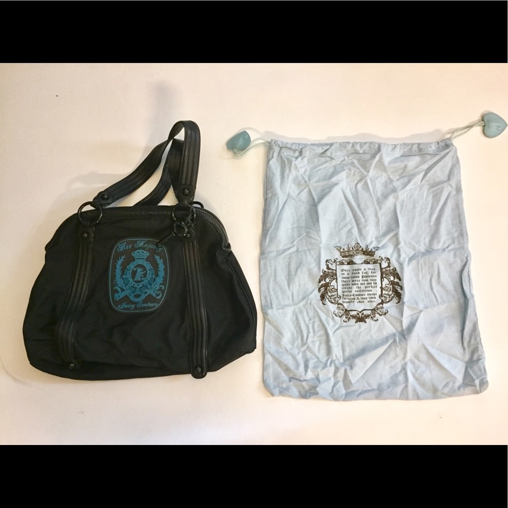 Juicy Couture black totebag