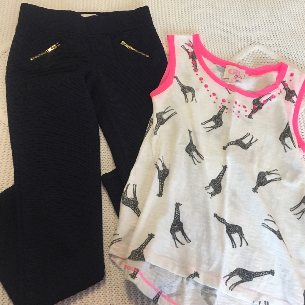 GB Girls top and pant set