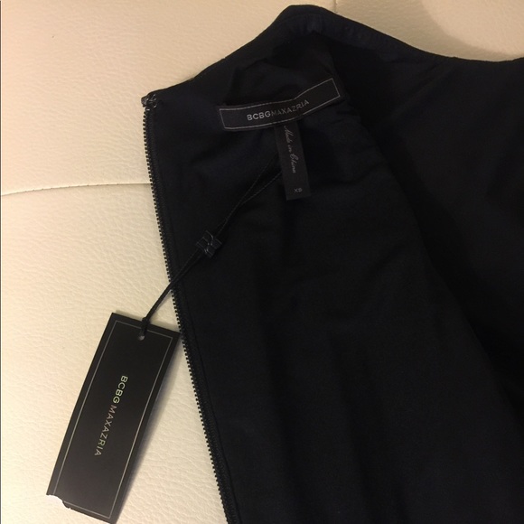 New with Tags! BCBG stripped lined peplum XS - Picture 7 of 8