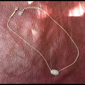 Kendra Scott Platinum Necklace