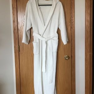 Snuggly bathrobe