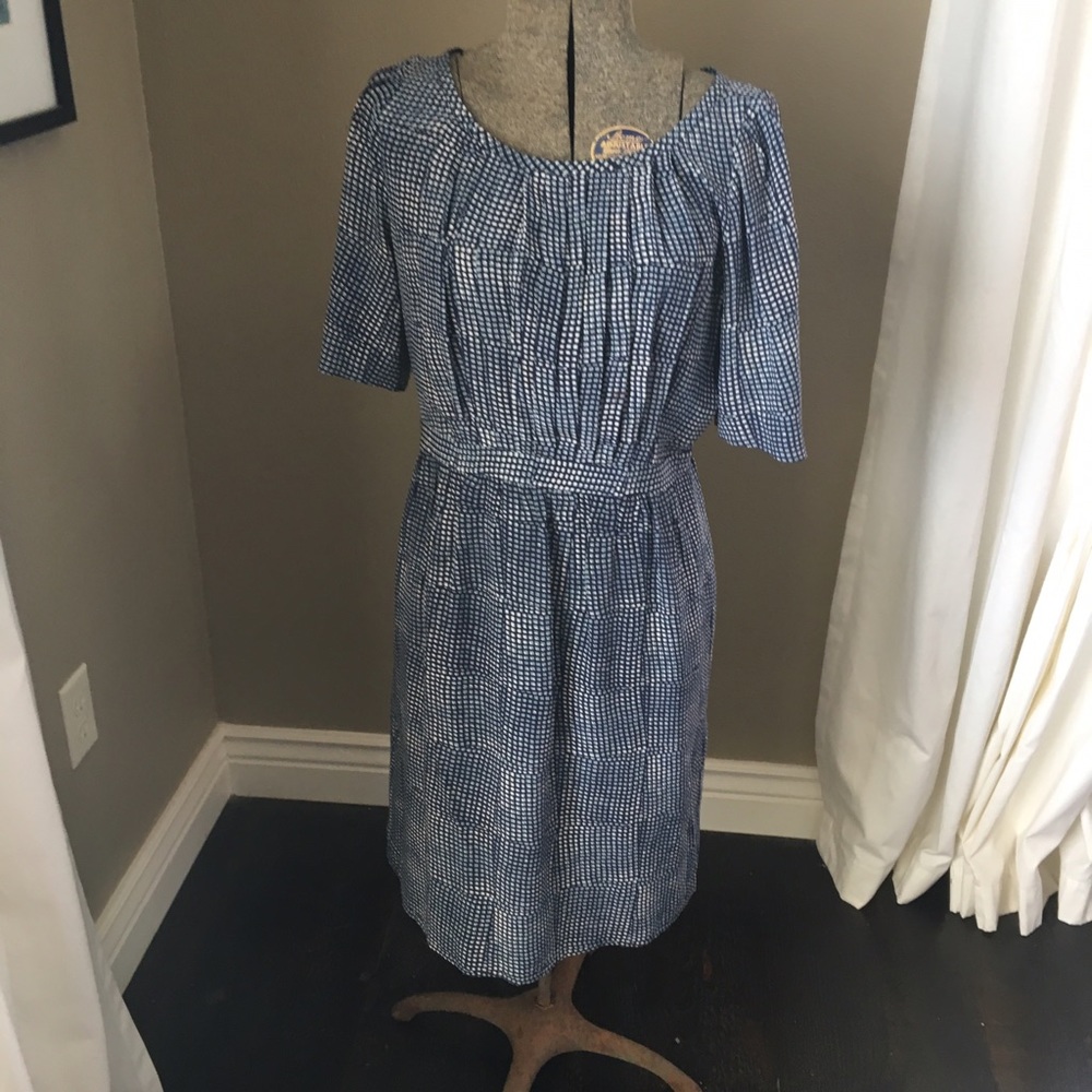 Banana Republic silk dress.