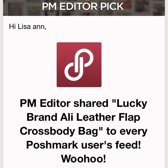 Lucky Brand Ali Leather Flap Crossbody Bag - Picture 2 of 8