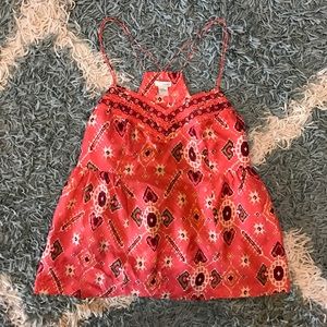 Anthro Odille Sz4 Silk Cami PERFECT for Summer