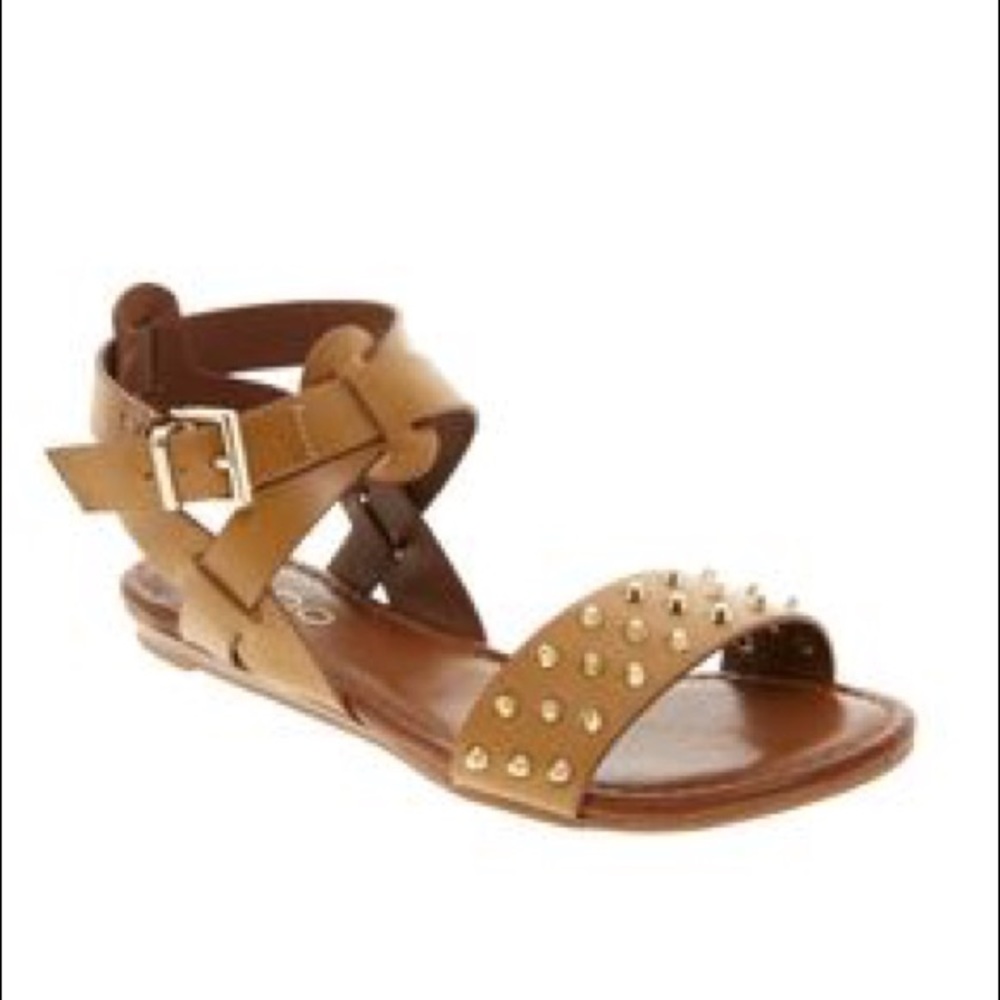Aldo Studded Flat Sandals