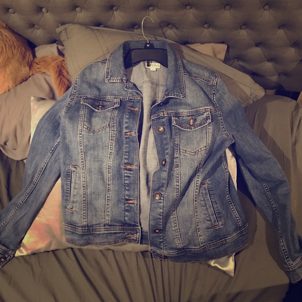 Target (Merona) jean jacket size L