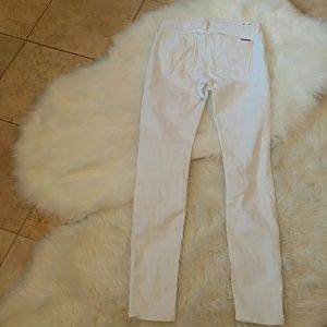 White Hudson jeans