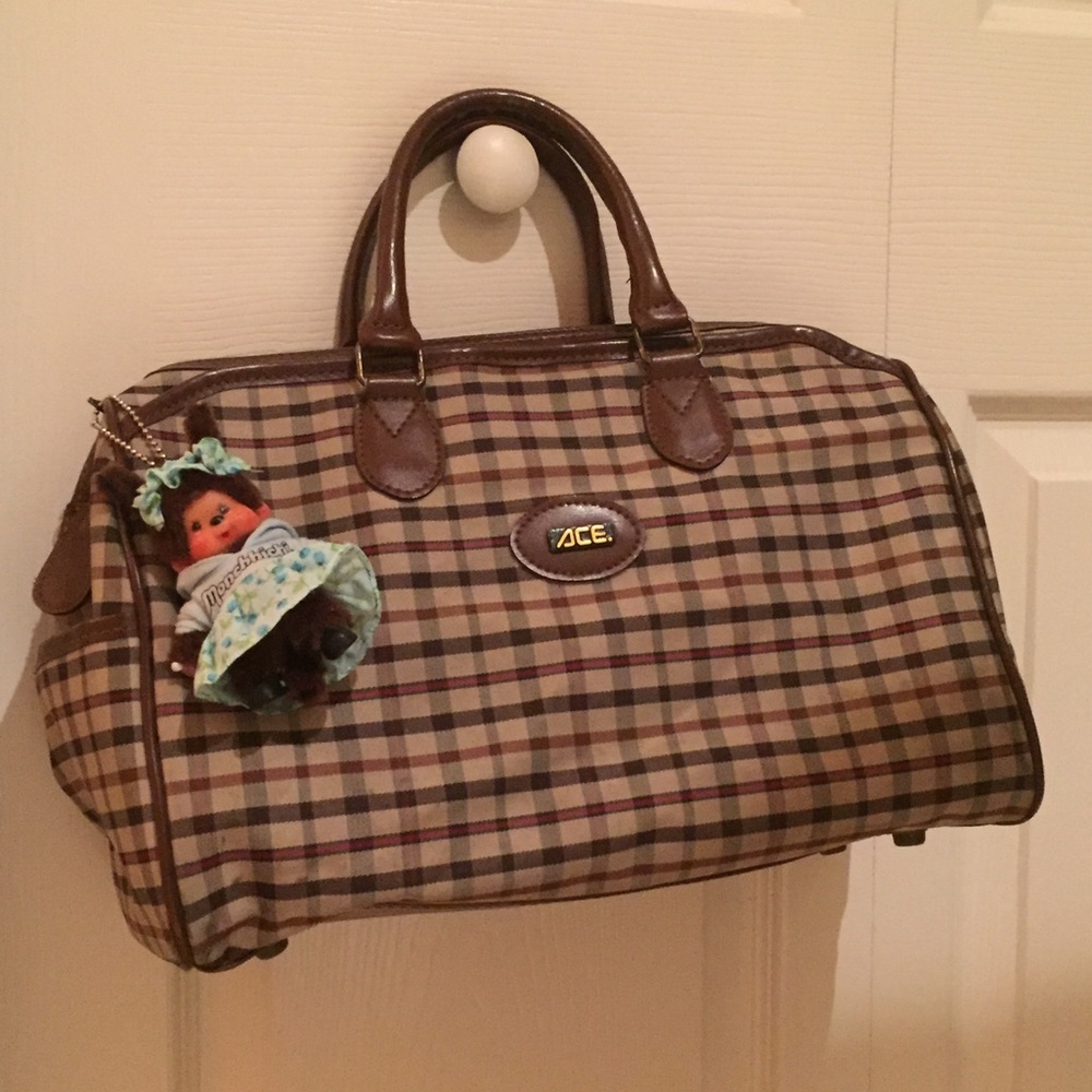 Plaid bag