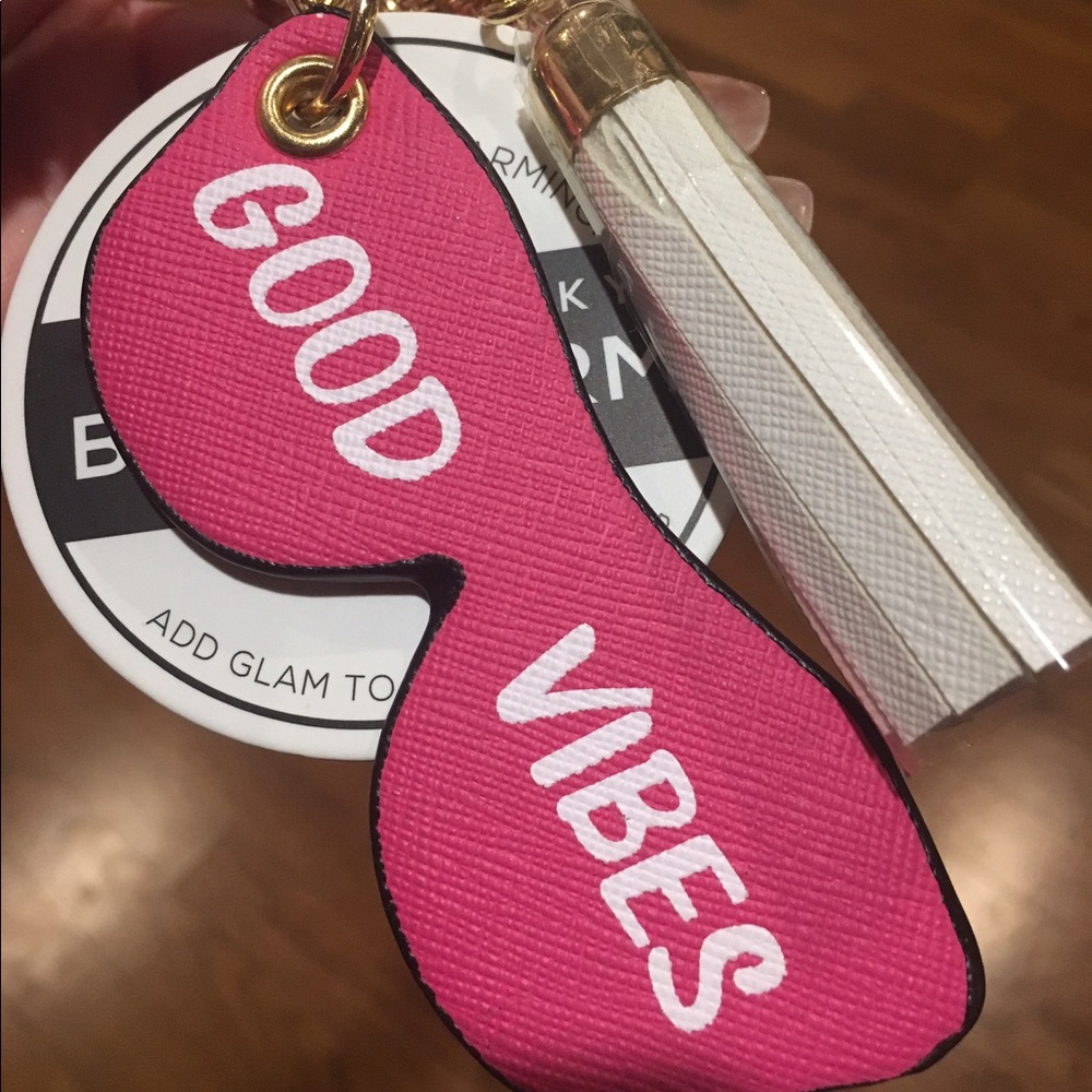 NWT Bag Charm Good Vibes