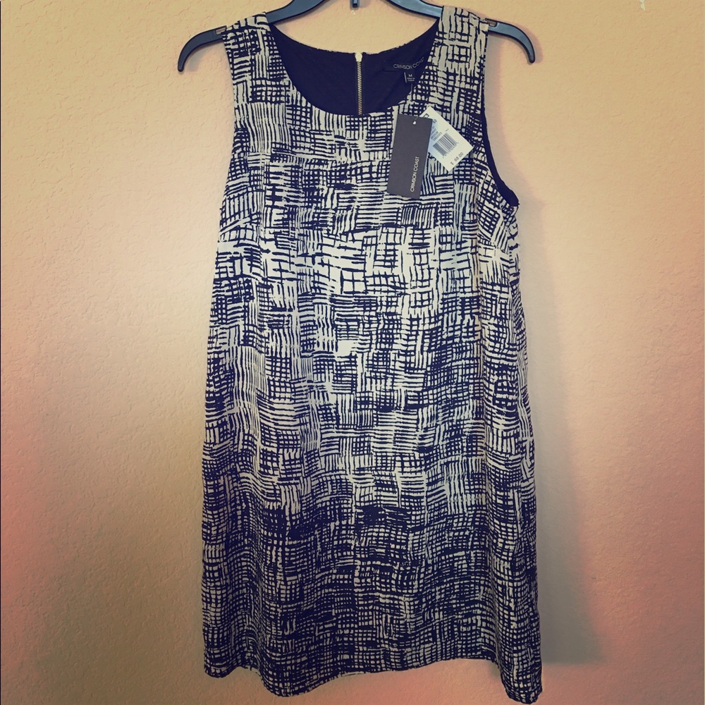 NWT brand new shift dress. Fully lined. Crosshatch
