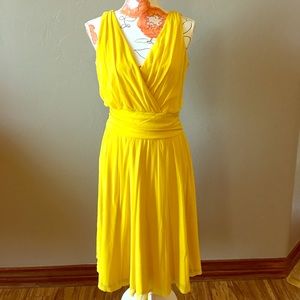 Mustard yellow dress Size 12