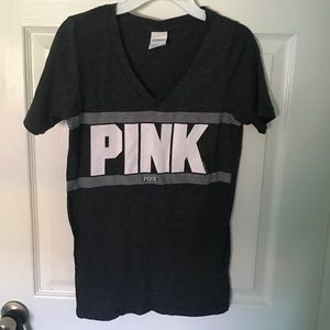 Grey Pink shirt